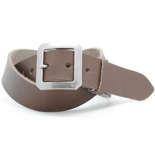 LOCAL WORKS CLASSICO 40mm幅 OCTAGON BUCKLE BELT (ダークブラウン) RC-034L LOCAL WORKS CLASSICO 40mm幅 OCTAGON BUCKLE BELT (ダークブラウン) RC-034L