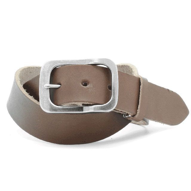 LOCAL WORKS CLASSICO 40mm幅 DEFORMATION GARRISON BUCKLE BELT(ダークブラウン) RC-045L