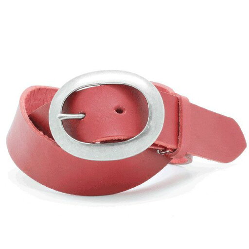 LOCAL WORKS CLASSICO 40mm幅 OVAL BUCKLE BELT(レッド) RC-046L LOCAL WORKS CLASSICO 40mm幅 OVAL BUCKLE BELT(レッド) RC-046L