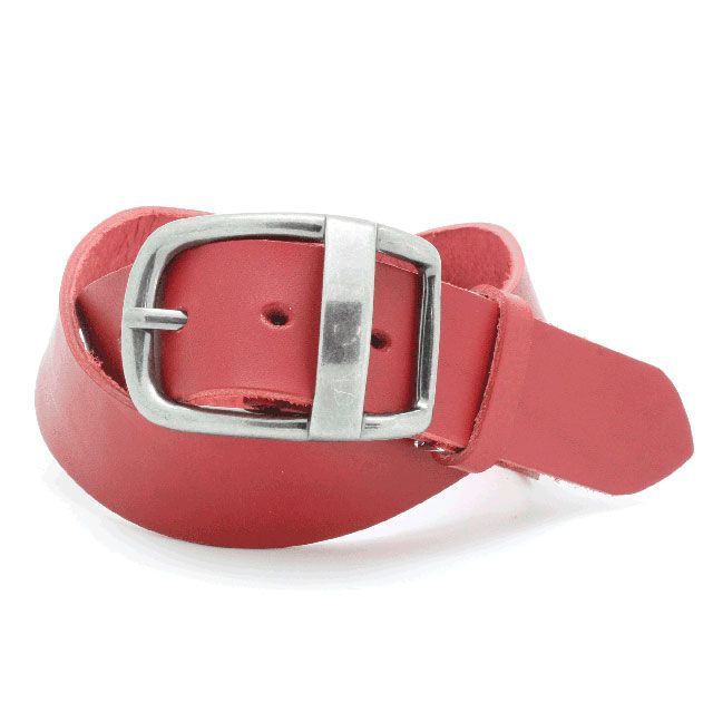 LOCAL WORKS CLASSICO 40mm幅 TORTOISESHELL BUCKLE BELT（レッド） RC-062L