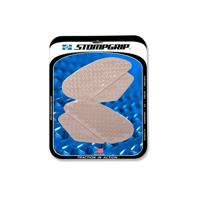 ストンプグリップ トラクションパッド タンクキット YZF-R6 カラー クリア 55-10-0005C