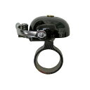 扇工業(自転車) ベル OH-2300H-B ヒビキベル/リングタイプ(真鍮/ネオブラック) OH-2300H-B