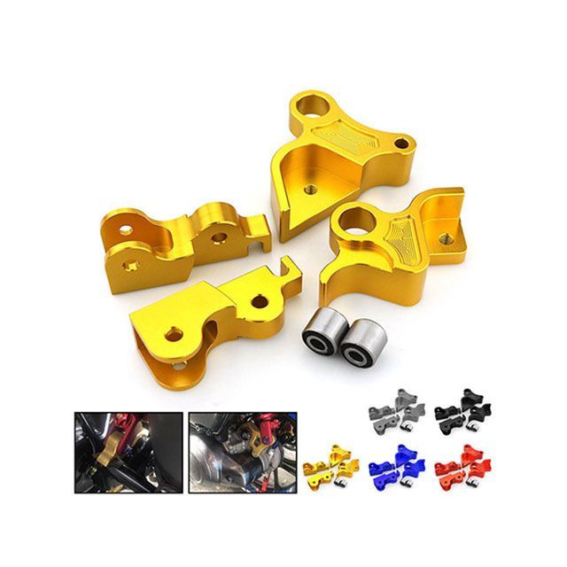 エートップ エアロックス155 NVX155 アルミ削り出し レイダウンキット（ガンメタ） エアロックス155/AE..