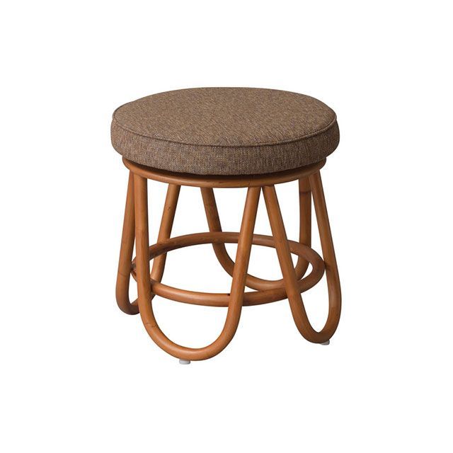 東谷 NS-538BR モリー 回転スツール（ブラウン） NS-538BR