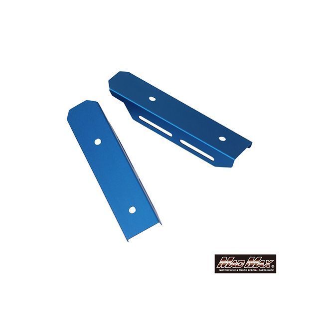 マッドマックス カワサキ Z900RS/Z900RSカフェ用 アルミ ラジエターサイドカバー（ブルー） Z900RS Z90..