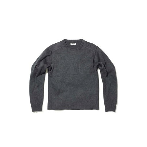 カドヤ 2022-2023秋冬モデル K’S LEATHER & K’S PRODUCT No.6268-0 RIDERS POCKET KNIT(チャコールグレー) サイズ L ・6268 カドヤ 2022-2023秋冬モデル K’S LEATHER & K’S PRODUCT No.6268-0 RIDERS POCKET KNIT(チャコールグレー) サイズ L ・6268