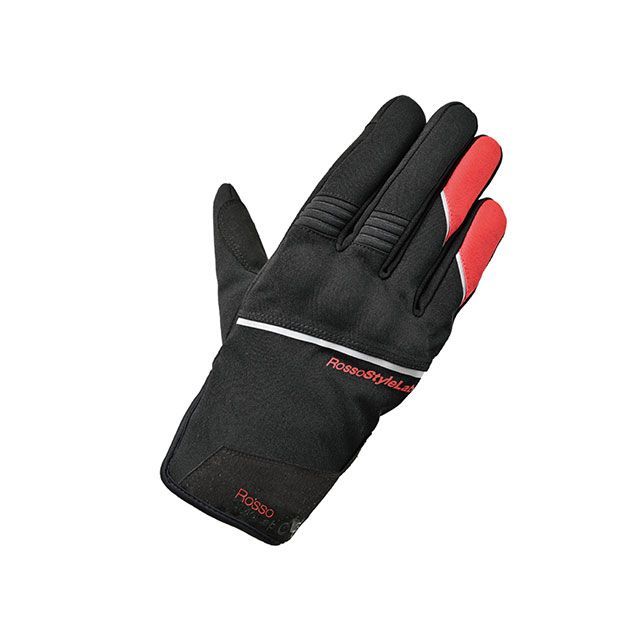 ロッソスタイルラボ RSG-340 アクティブウィンターグローブ（ブラック/レッド） サイズ L RSG-340