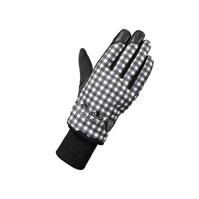 ロッソスタイルラボ RSG-343 マルチパターンウィンターグローブ（ブラックギンガム） サイズ L RSG-343