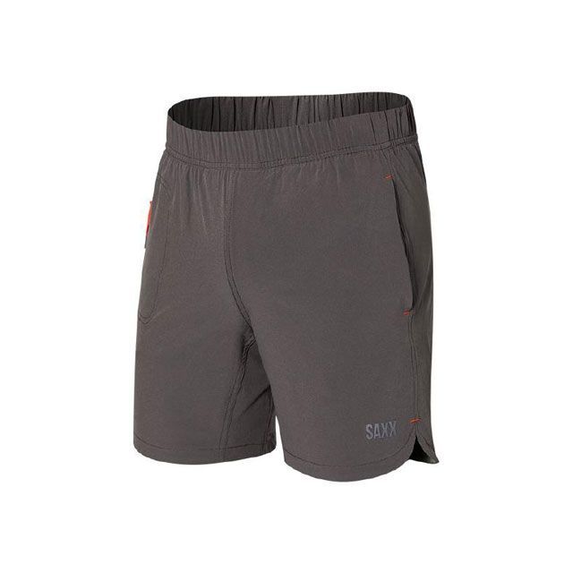 SAXX SXSP05L GAINMAKER 2N1 SHORT 7inch GRA サイズ：XXL SXSP05L サックス カジュアルウェア バイク