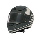 ジーロット ブレードランナー フルフェイスヘルメット GRAPHIC EURO MATT GRAY サイズ L BRJ0021/L(2)