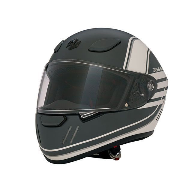 ジーロット ブレードランナー フルフェイスヘルメット GRAPHIC EURO MATT GRAY サイズ XL BRJ0021/XL(2)