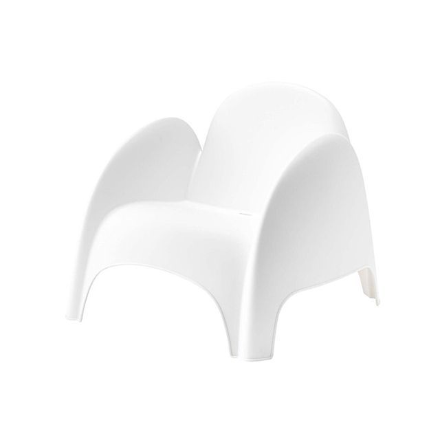 【メーカー直送】東谷 PC-864WH ラウンジチェア（ホワイト） PC-864WH