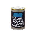 アサヒペン 水性多用途ペイント マットカラー 0.5L(ピーコックブルー)
