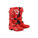 Alpinestars TECH10 ブーツ（レッド） サイズ：10（29.0cm） C1198 アルパインスターズ オフロードブーツ バイク