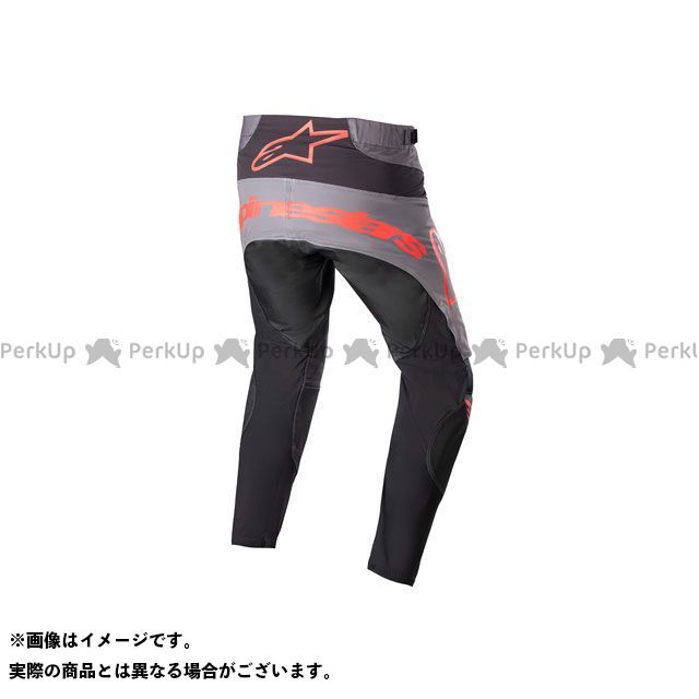 【ウエストの】 Alpinestars モトクロス用品 テックスター ザイン パンツ(ブラック/ネオンレッド) サイズ:32 アルパインスターズ:パークアップバイク 店 ースやニー