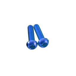 正規品／Foglia アルミボルトセット M5X18mm BLUE フォグリア パーツ 自転車