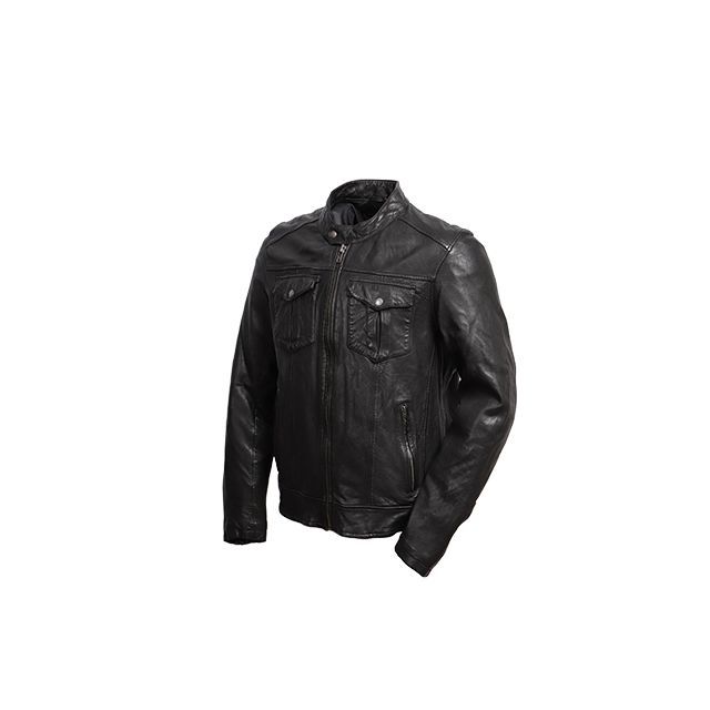 デグナー 2022-2023秋冬モデル 22WJ-7 レザージャケット（ブラック） サイズ XL 22WJ-7