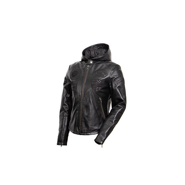 デグナー 2022-2023秋冬モデル FR19WJ-20 レディースフード付ジャケット（ブラック） サイズ M FR19WJ-20(2)