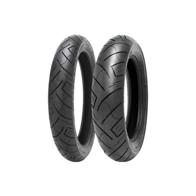 SHINKO SR777 170/80B15 M/C 83H（ブラック/ブラック） 17807771 シンコー オンロードタイヤ バイク 汎用