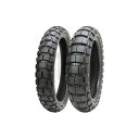 ●メーカー名：シンコー / SHINKO●商品名：E804 100/90-19 57S（ブラック/ブラック）●メーカー品番：10908040商品の保証は、メーカー保証書の内容に準じます。●カラーブラック/ブラック●仕様フロント用リム径：19”サイズ：100/90-19 M/C 57S構造：TT許容リム幅（inch）：2.15〜3.00●備考ビッグブロックテクノロジーの採用により、オフロード60％、オンロード40％と、様々なシーンでの走破性を実現しております。●写真注意※画像はイメージです。メーカー車種年式型式・フレームNo.その他汎用※商品掲載時の適合情報です。年式が新しい車両については、必ずメーカーサイトにて適合をご確認ください。