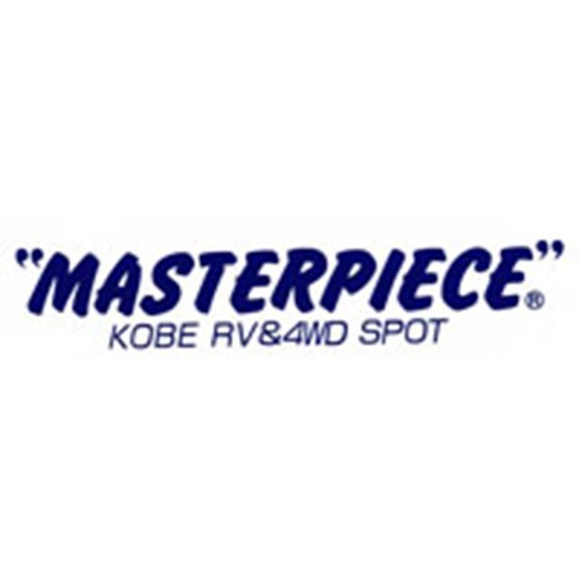 【メーカー直送】MASTER PIECE 『MASTERPIECE』ステッカー（ネイビー） ST-003 マスターピース 外装 車 自動車