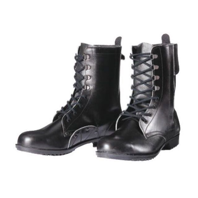 ドンケル 604ATDG 消防用安全靴 鋼製先芯ゴム底 長編上靴 当革・チャック付き サイズ 26.0cm 604ATDG