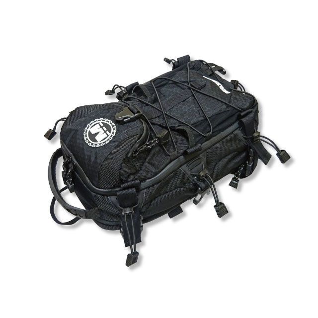 楽天モトメガネ 楽天市場店MOTREK SEAT BAG-16（ブラック） MR-SB-16-BLK モトレック ツーリング用バッグ バイク
