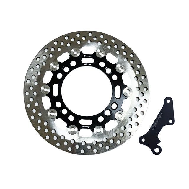 【正規品】エヴァテック フロントブレーキ260mmディスクキット ホンダ CT125（ブラック） CT125 EVT-3101-BK