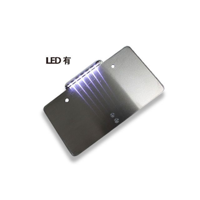 トライジャ ナンバーサポートLED M8用（ポリッシュ） ハーレー TJ095776