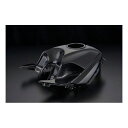 ウエストパワー タンクカバー FRP黒ゲル KATANA 付属品 SUZUKI 黒色ステッカー2枚 43-000005-B