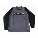 FANTIC キャバレロ モトクロスロジャージ(ブラック/グレー) サイズ XL TEES650CAB04