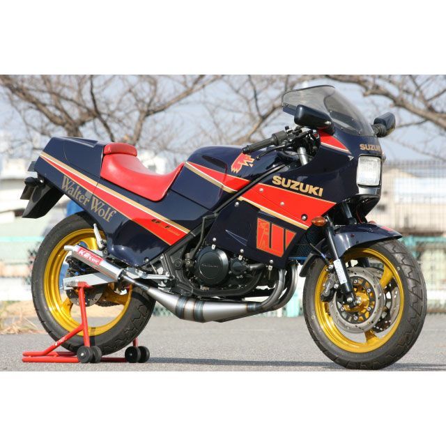 K2-tec ガンマ3型/4型（GJ21B） ストレートチャンバー TYPE-1 gj21b-sty1 ケイツーテック チャンバー本体 バイク RG250ガンマ