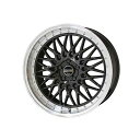 STEINER FTX 18×7.5J/インセット+53/ホール5穴/PCD114.3/オニキスブラックxリムポリッシュ