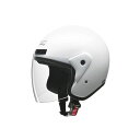 【メーカー直送】リード工業 CROSS CR-720 ジェットヘルメット カラー ホワイト ・049007417
