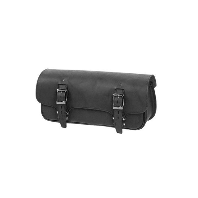 デグナー SB-105 マフラー側レザーサドルバッグ（ブラック） SB-105BK