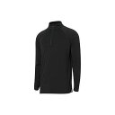 サックス ROAST MASTER MID-WEIGHT LS 1/2 ZIP BLK サイズ L SXLZ382