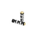 ケンズファクトリー Neo Fusion Classic Black Machine/Brass End Caps 08up TBW Touring Throt...