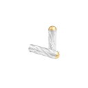 ケンズファクトリー Neo Fusion Spiral Polished/Brass End Caps 08up TBW Touring Throttle by...