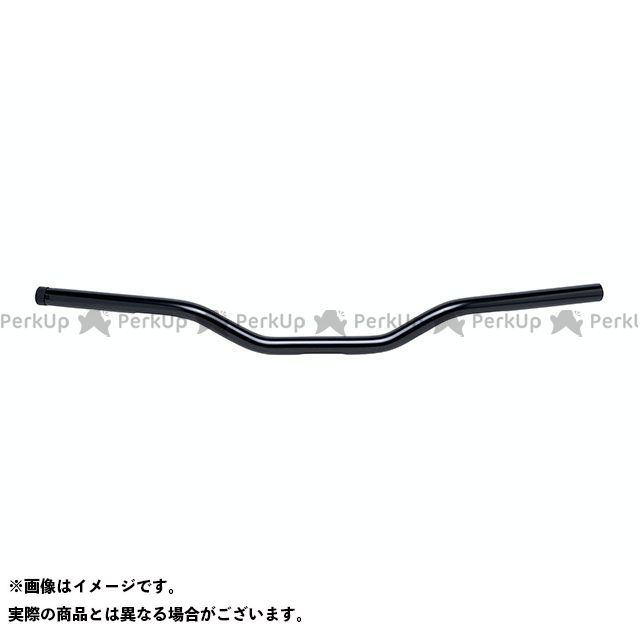 ビルトウェル トラッカーハンドル 配線逃がし穴有り（ブラック） ハーレー用 ・027978