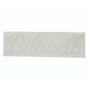 正規品／Biltwell カッティングステッカー SCRIPT 12in（ホワイト） ・028690 ビルトウェル ステッカー 日用品