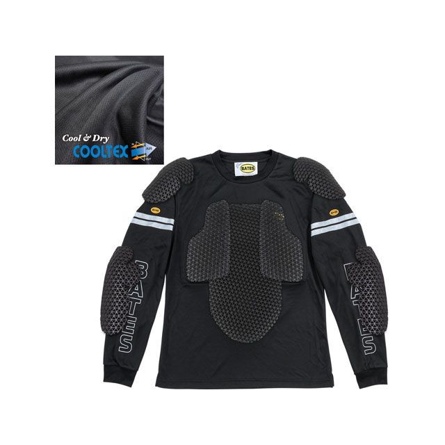 ベイツ BAT-L57P プロテクタークールテックスロングスリーブTシャツ（ホワイト） サイズ XL BAT-L57P