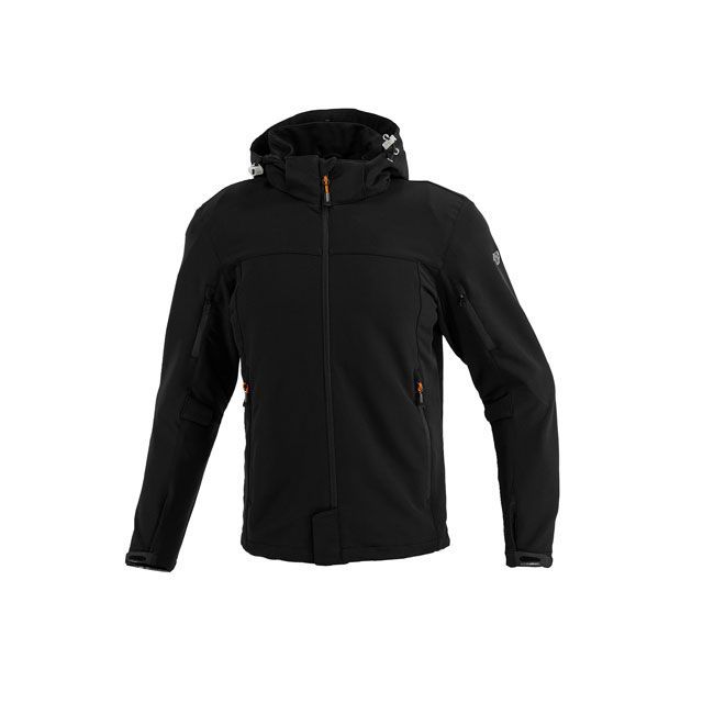 楽天モトメガネ 楽天市場店コミネ 2023春夏モデル JK-1593 プロテクトクールドライパーカ（ブラック） サイズ L ・07-1593