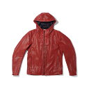 カドヤ 2023春夏モデル K’S LEATHER & K’S PRODUCT No.1650 RIDERS PARKA-PL(レッド) サイズ M ・1650