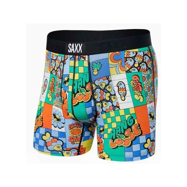 SAXX VIBE SUPER SOFT BOXER BRIEF LSS サイズ：M SXBM35 サックス カジュアルウェア バイク