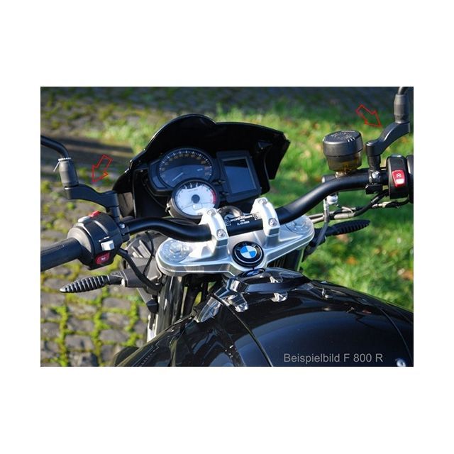 ACシュニッツァー Mirror extension set F700 GS/F 800 GS/ADV 2013-17 ｜ BK 02-003 acs_BK-02-003