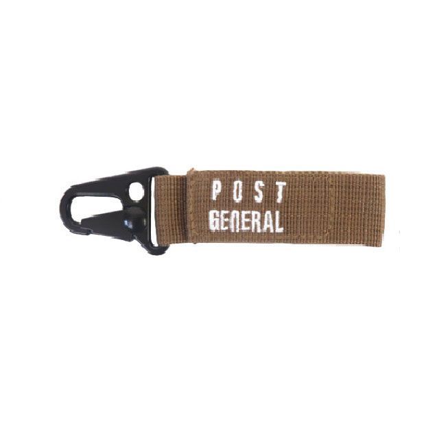 Post General PG HANGING KEY HOLDER WOLF BROWN 98