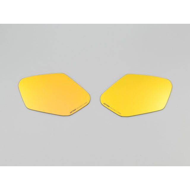 デイトナ ハイビジ貼り付けタイプミラー HONDA1 ゴールド 汎用 29719