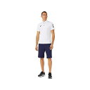 正規品／ASICS 2031C276 121 TEAM T/C HALF PNT（ピーコート） サイズ：2XL 2031C276 アシックス アウトドア用ウェア キャンプ