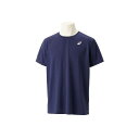 アシックス 2031E017 ES DRY ONEPOINT SS SHIRT(ピーコート×ブリリアントホワイト) サイズ L 2.03E+20
