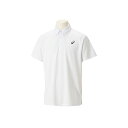 正規品／ASICS 2031E022 ES DRY BD POLO SS SHIRT（ブリリアントホワイト） サイズ：S 2.03E+25 アシックス アウトドア用ウェア キャンプ